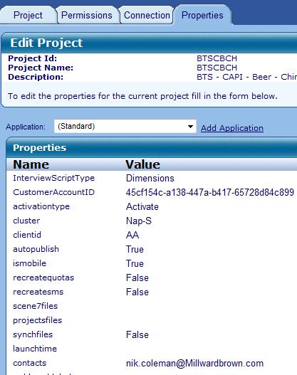 Yu may need t unlck the prject t be able t view the PROPERTIES Click n the PROPERTIES tab Check that the Prperty