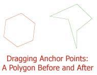 To change an anchor point to a corner point use the Convert Direction Point Tool, and click on the anchor point you want to become a corner point.