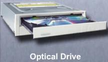 Optical Drives and Flash Drives An optical drive is a storage device that uses lasers to read data on the optical media.