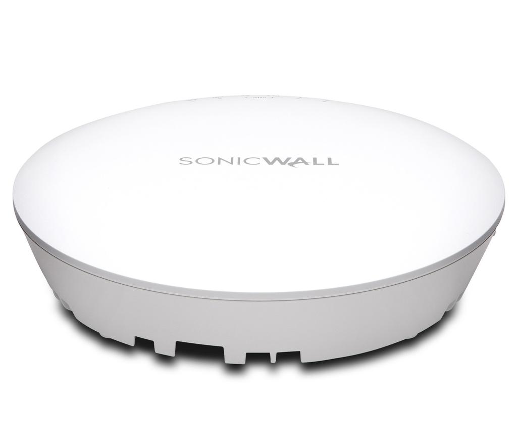 SonicWave Series Access Points: SonicWave 432i Internal antennas LED indicators LAN2 LAN1 GHz 2.4 GHz Test Power WLAN Ports USB LAN1 (2. GbE)/PoE LAN2 Console Radio frequency coverage maps 2.