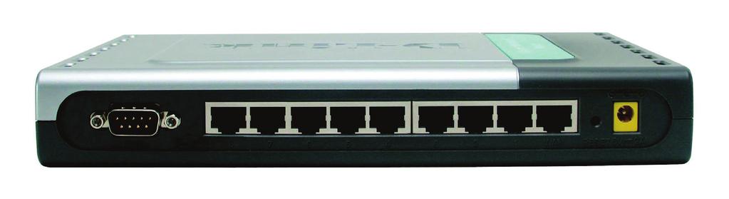 Connecting The DI-808HV 8-Port Broadband VPN Router To Your Network A.