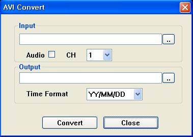 (3) Click play button to see data (2 (3 1-3-6-1. Convert to AVI format PS backup file can be converted to AVI format.