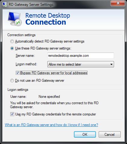 Scenario 2: Configuring the BIG-IP LTM for Remote Desktop Access with RD Gateway The Remote Desktop Gateway allows authorized users to tunnel RDP connections over HTTPS, using the standard Remote