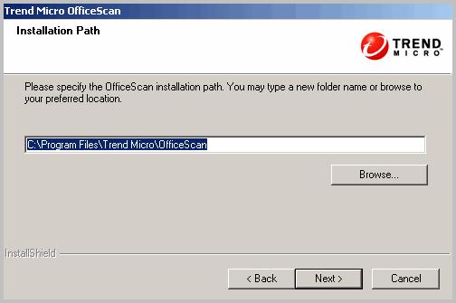 Trend Micro OfficeScan 10 Service Pack 1 Installation and Upgrade Guide Rename: Changes the infected file s extension to "vir".