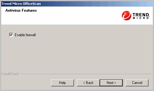 Installing and Upgrading OfficeScan Antivirus Features FIGURE 2-19. Antivirus Features screen This screen displays only if you activate the Antivirus service.