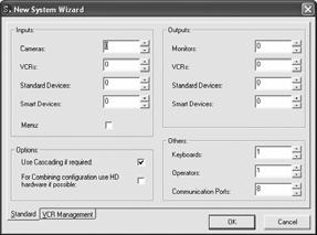 Traditional cut/paste and fill options for editing and an Auto Save feature are available. System Wizards A New System Wizard sets up a basic new system configuration.