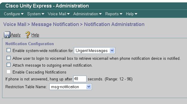 Once you check Enable system-wide notification, you can control notifications for individual users: 1.