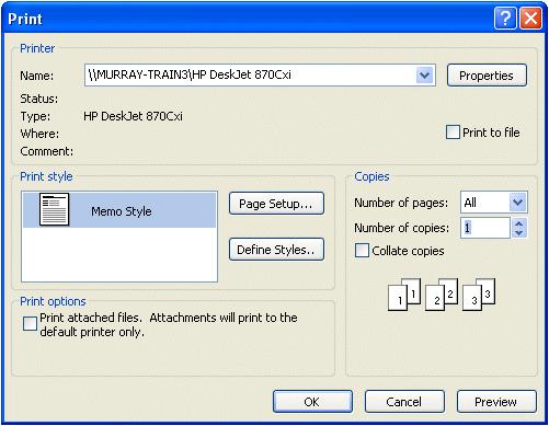 If you are in some other part of Outlook 2007 and do not see the New Mail Message button, you can always