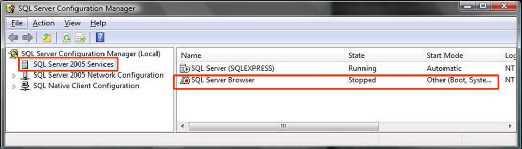 Check SQL Services Before starting with NVR server installation, it is recommended to check if SQL services