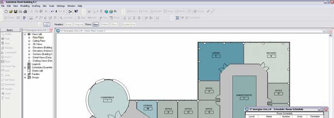 BIM for Interior Design Information The data embodied by the building information model is fundamental for tasks throughout the interior design process: early design activities such as schematic