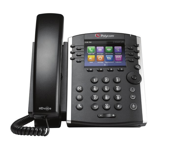 Basic The Polycom VVX 300 Series business media phone is a powerful entry-level phone for today s cubicle workers handling a low to moderate volume of calls delivering crystal clear communications.