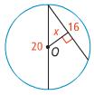 Theorem 5: In a circle, if a diameter is perpendicular to a chord, then it