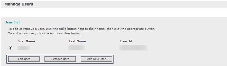 Manage Users: Allws a user t add, remve, and edit accunt sub-users.
