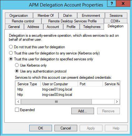 Appendix E: Active Directory and Exchange Server configuration for NTLM If you plan on configuring your BIG-IP system version for NTLM authentication as described in Optional: Configuring the APM for