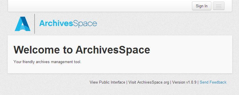 3 Opening the Resource Record Go to ArchivesSpace (AS) by opening up your internet browser of choice and clicking on the ArchivesSpace bookmark. If there is no bookmark, go to http://archivespaces.