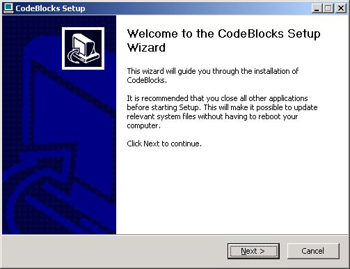 Step 2: Install the Software Next, open (click on) CodeBlocks install file