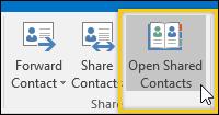 Access Shared Contacts SENDING AN EMAIL TO SHARED CONTACTS To view shared contacts, complete the following steps. 1.