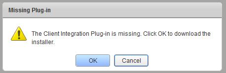 5. Click OK when prompted to install the Client