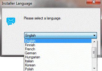 Select Language You will be asked which language you want to use for the installation. IceWarp Server is available in numerous languages and more are always being added.