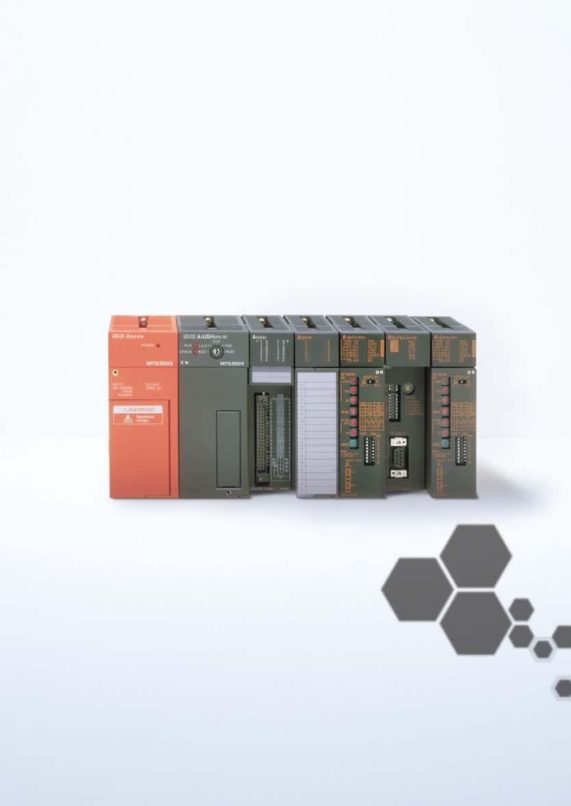 I N D E X The Answer to Optimum Control - Anytime, Anywhere! Choose a programmable controller. Choose quality. Choose MELSEC-AnS/QnAS! Need reliability?