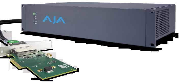 Corvid Ultra External 2RU chassis w/ PCIe Gen. II for 4K, stereoscopic, high framerate and other high bandwidth applications.