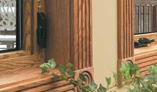 4 CHOOSE THE RIGHT MATERIAL Wood, Aluminum or Vinyl If you re replacing old windows, now may be a good time to look at different material options.