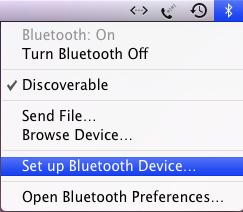 Make sure that the Bluetooth Function has been activated on your computer.