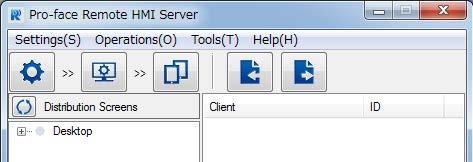 3.5 Closing Pro-face Remote HMI Server You can close Pro-face Remote HMI Server using one of the following