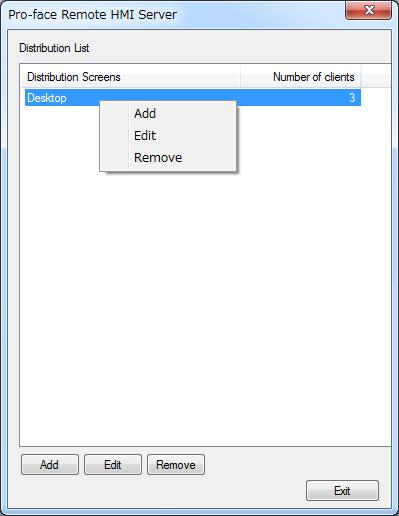 4.2 Distribution Screen Settings Configure the distribution screen settings.