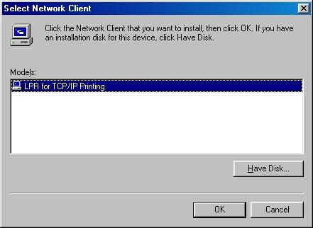 TCP/IP Printing for Windows 98SE/Me