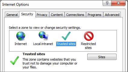 Internet Explorer Download for free at www.microsoft.com.