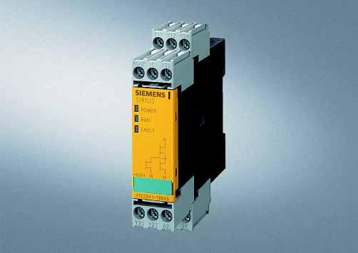 Siemens AG 200 3TK28 Safety Relays Overview SIRIUS safety relays are the key elements of a consistent and cost-effective safety chain.
