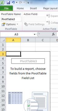 Select the table or cells that you want to be the source of the pivot table s data. 2. Click on the Insert tab and select the Pivot Table button 3.