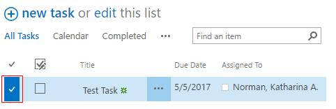 Creating Alerts for List Items List items are anything contained within a list of your SharePoint