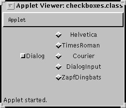 1.1 COMPONENTS 5 the box change appearance. A second click deselects the option.