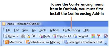 40 Microsoft Office Communicator 2007 R2 Getting Started Guide If you need to: everyone s calendar, and use voice, video, and desktop sharing Schedule a Web conference where you use Web conferencing