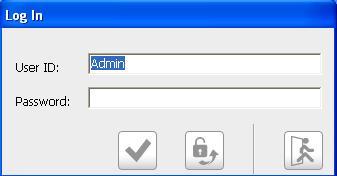 System Logon. STEP 5: Use admin as the default user name and click OK to continue the login.