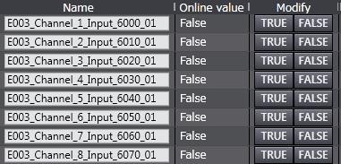 GPIO 5 Input) X06 (Port 0 GPIO 7 Input) 10 11 Turn OFF Port 0 GPIO 1 Input (X00), 3 Input (X02), 5 Input (X04), and 7 Input (X06) on 16 Ports Digital Input Module.