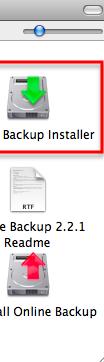 Click on the Online Backup client download link provided in your welcome email. 2.