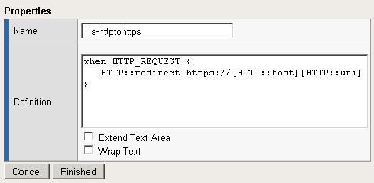 Manually Configuring the BIG-IP LTM for Microsoft IIS 5. Click the Finished button (see Figure 2.