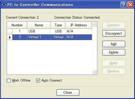 8. Simulator 8.3.4 Virtual controller To execute programs in the simulator, you need to create a virtual controller with defined robot and layout.