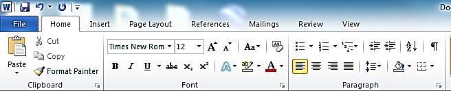 Section 2: Paragraph Style: The Default Style and How to Change It The Default Style or The Normal Style: The default setting for a new, blank Microsoft Word document (2007 or newer) is called the