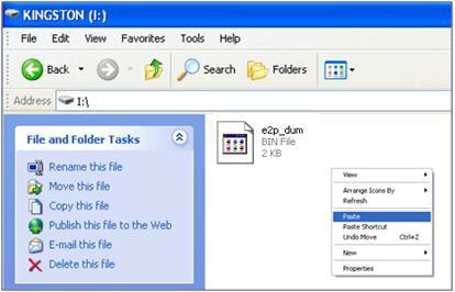& Factory Folders are Copied in Pen drive (Videocon Folder will Contain.