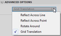 Adobe Flash Professional Guide 6. In the Properties panel, choose one of the options from the Advanced Options menu (Figure 31).
