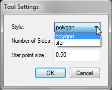 Adobe Flash Professional Guide To draw polygons and stars: 1. Select > Edit > Deselect All to make sure nothing is selected on the Stage. 2. Select the PolyStar tool in the Tools panel.