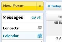 You can also change the calendar views as required by using the top level navigation: 5.