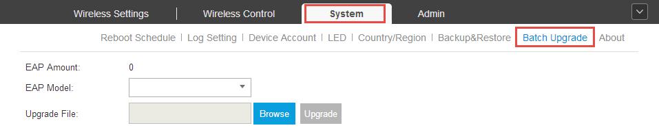Go to System > Backup&Restore. 2. Click Backup and save the backup file. 3. If necessary, click Browse to locate and choose the backup file.