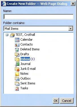 FILING AND MANAGING MESSAGES Although the 5 MB mailbox limit seems like a lot of space you will be able to fill it up quickly.