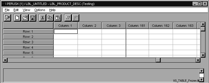 SYS 500 7 Other Dialog Items 1MRS751256-MEN DRAGGED_AND_DROPPED This method is executed whenever the user has dragged and dropped a column/row or multiple columns/rows.