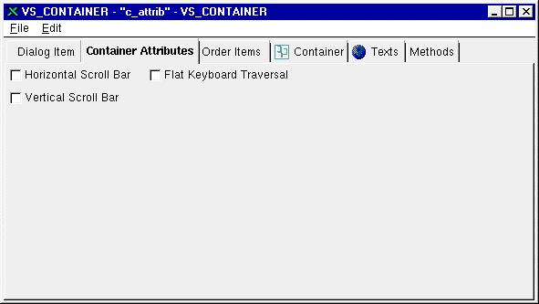 1MRS751256-MEN SYS 500 6 Container Group Objects Figure 40. An example of a container The containers can contain all types of dialog items, even containers.